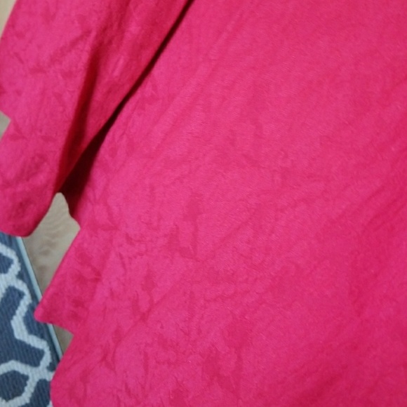 Torrid Red Stretchy Lace Patterned Swing Dress - Picture 2 of 4